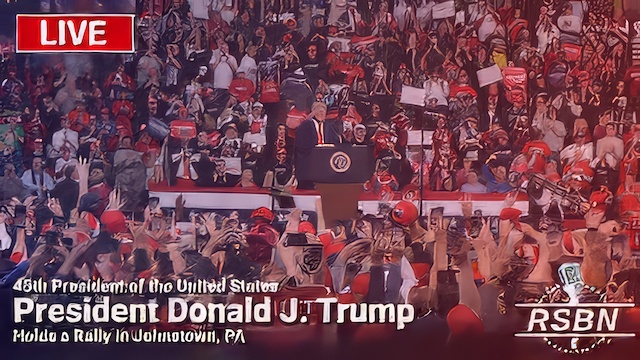 LIVE: President Trump Holds a Rally in Johnstown, PA &ndash; 8/30/24